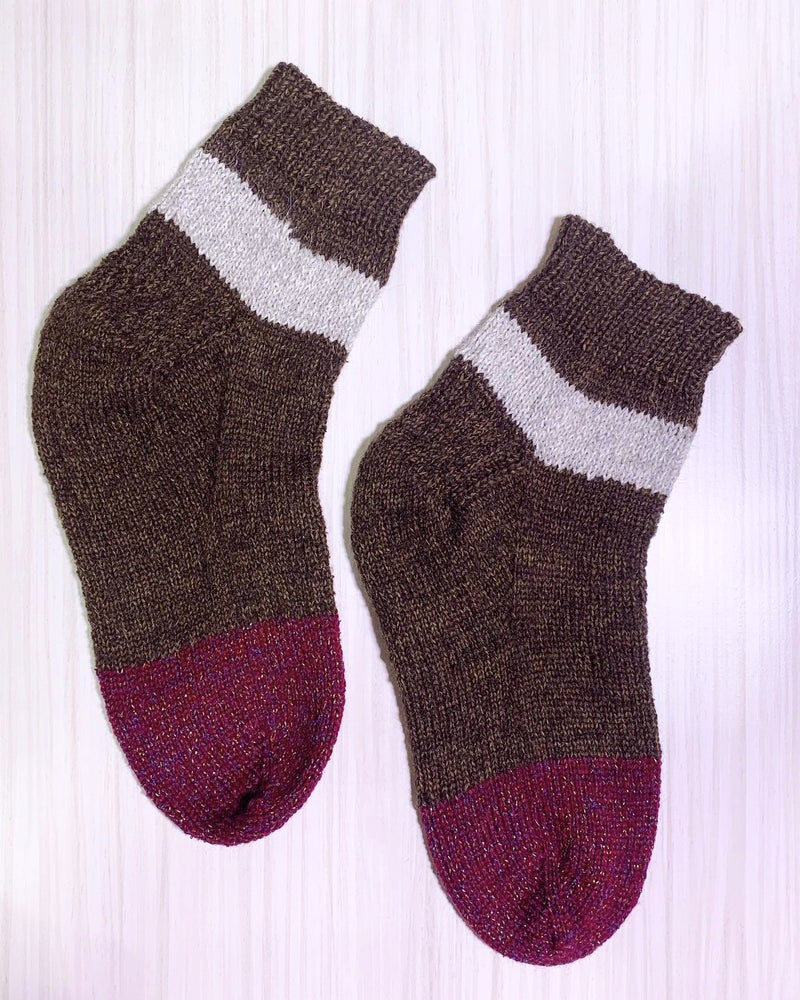 完成 手編み靴下🧦 №1～10 | ひきこもりKnitting