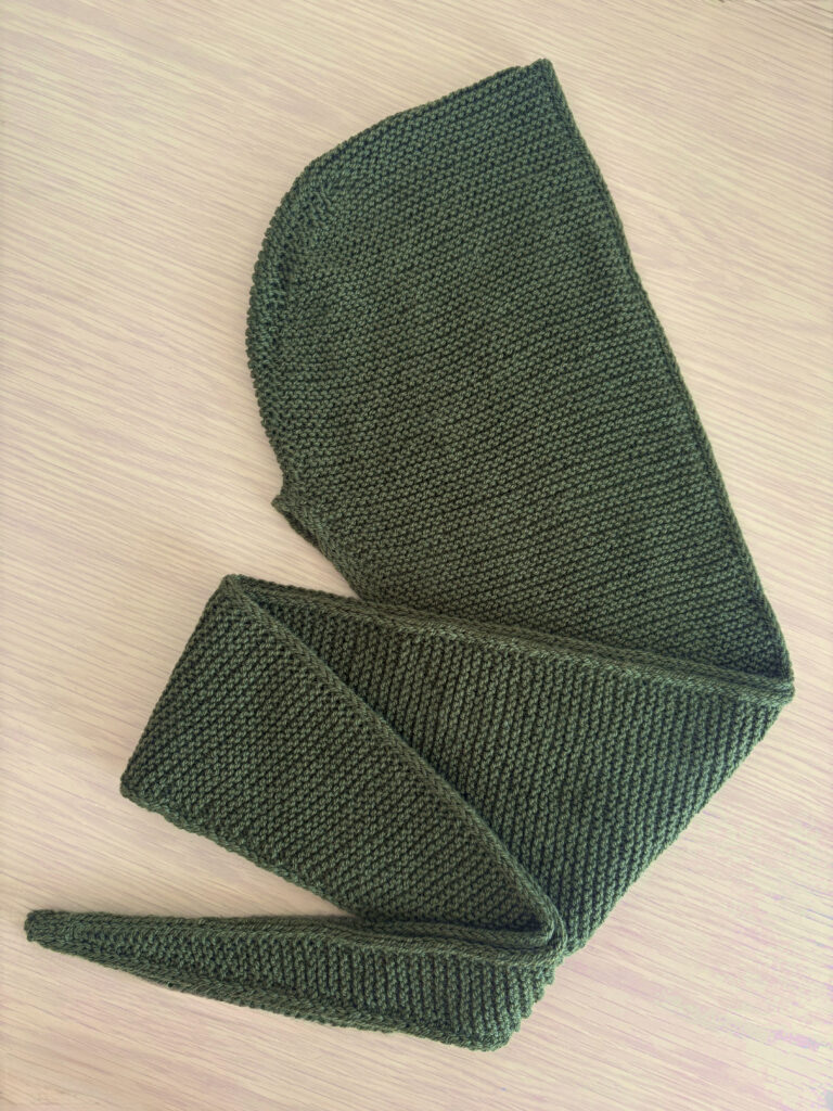 Sophie Hood(ソフィーフード)を編んでみた